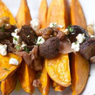 Roasted Sweet Potatoes and Figs