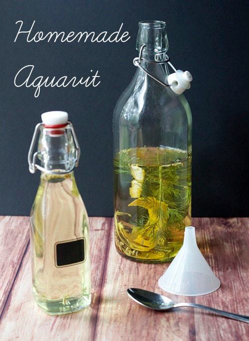 Aquavit - Homemade aquavit is simple to make and adds Swedish festivity to your holiday celebrations.