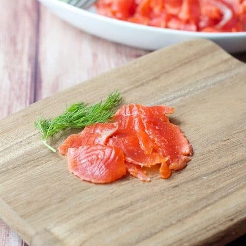 Homemade Gravlax
