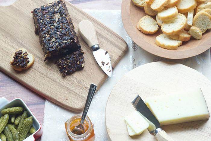 Fig - Pan de Higo, or Spanish fig cake, is perfect on a cheese plate.