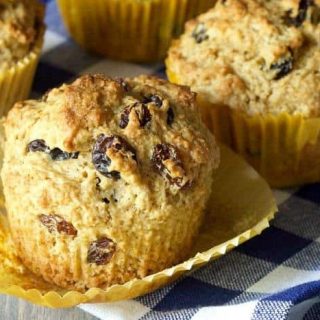 Rum Raisin Muffins