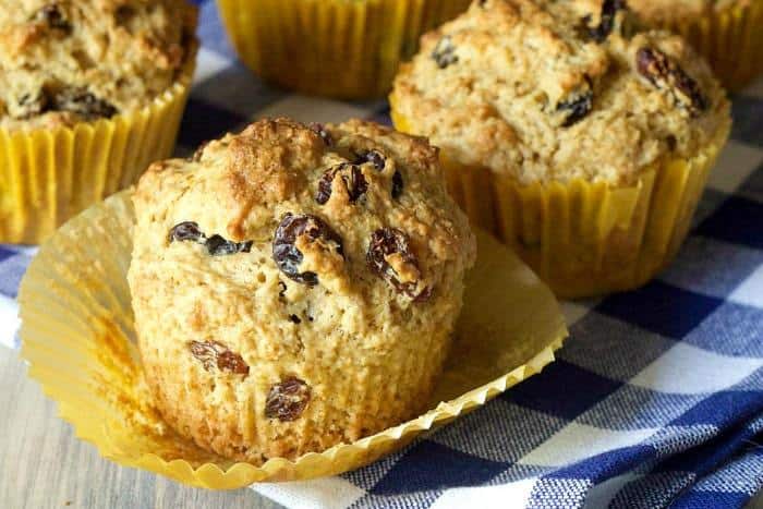 Rum raisin muffins put the classic ice cream flavor on your breakfast table. Rum raisin muffins put the classic ice cream flavor on your breakfast table.
