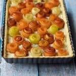 Carrot Rose Tart