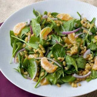 Kamut Spinach Salad
