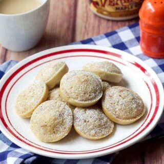 Maple Bacon Pancake Poppers