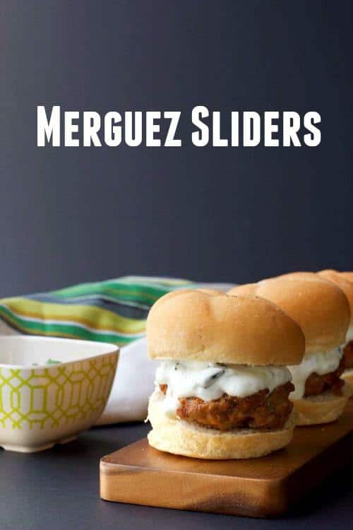 Merguez Sliders make burger night more exciting.