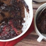 Raspberry Fudge Pudding Cake