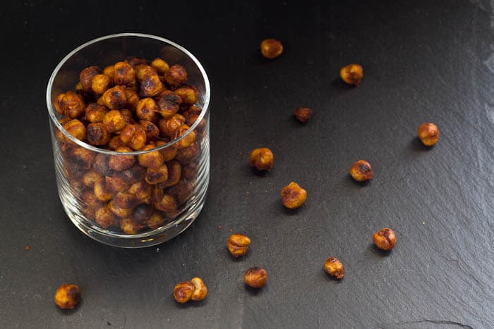 BBQ Roasted Chickpeas