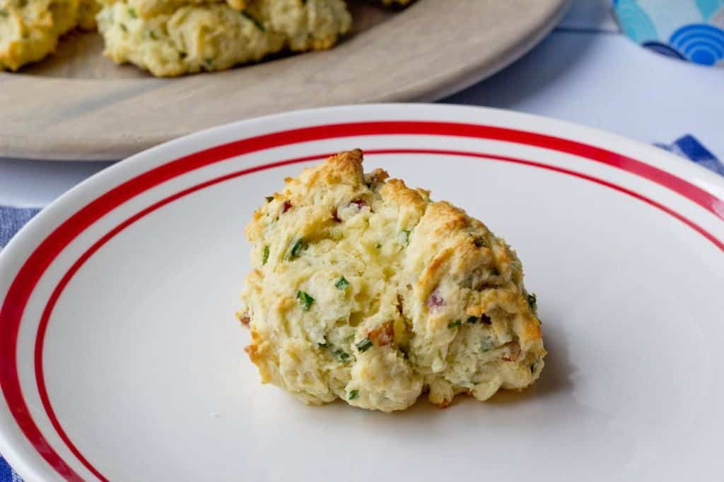 Biscuits - Bacon chive biscuits are a savory, tender way to start your morning.