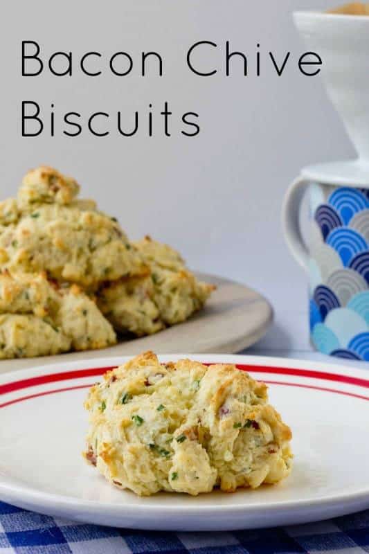 Biscuits - Bacon chive biscuits are a wonderful addition to any breakfast table.