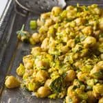 Lemony Mustard Chickpea Salad