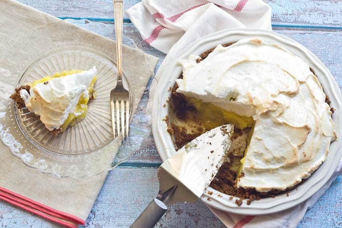 Meyer Lemon Meringue Pie is the ultimate warm-weather pie.