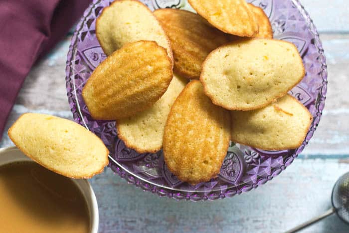 Mango Madeleine are perfect for entertaining.