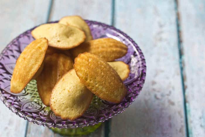 Mango Madeleines are a lightly sweet and tender treat for tea time, celebrations, or fending off hungry toddlers.