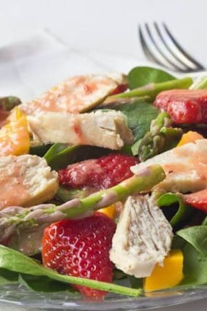 Strawberry-Spinach Salad