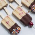 Vegan Banana Split Popsicles image