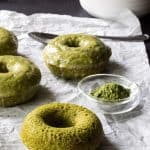 Baked Matcha Donuts