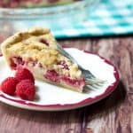 Raspberries and Cream Pie