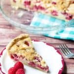 Raspberries and Cream Pie