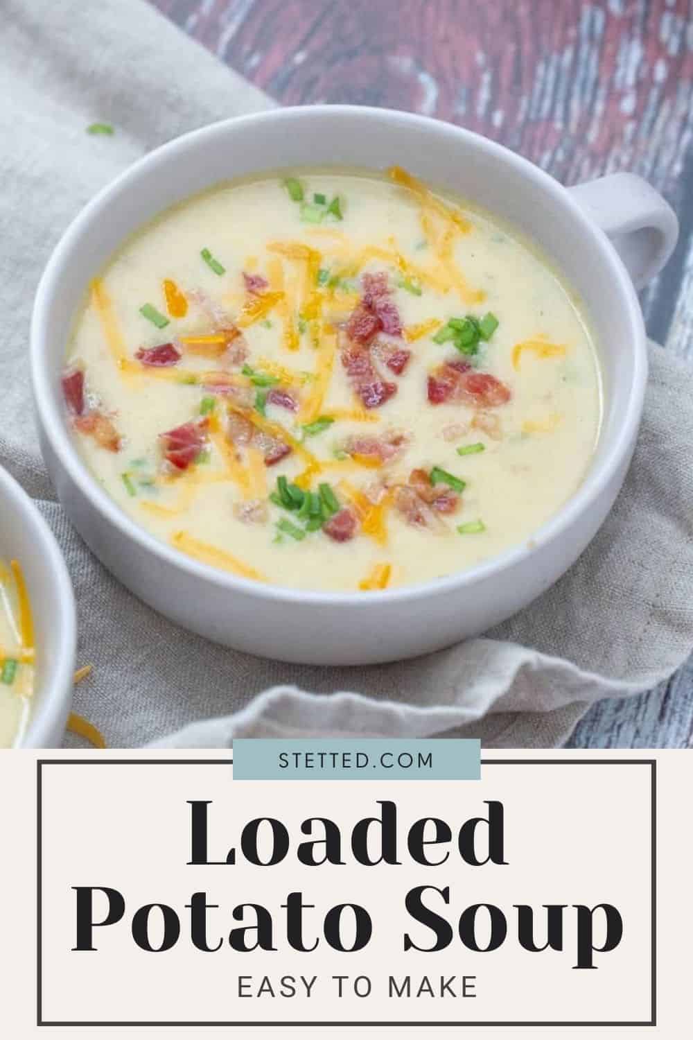Baked Potato Soup - stetted