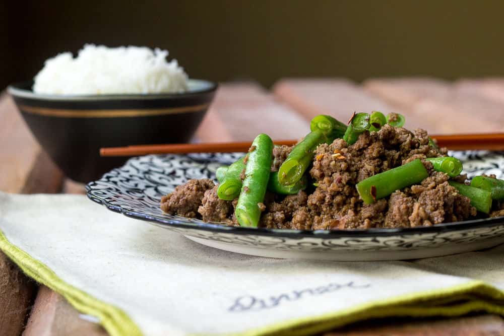 Beef and Green Bean Stir Fry is ready in minutes, and everyone will love it!