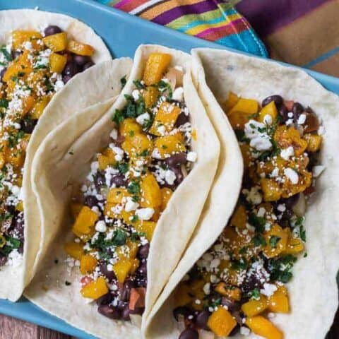Butternut Squash Tacos