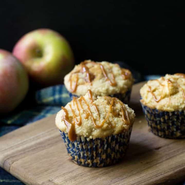 Caramel Apple Muffins