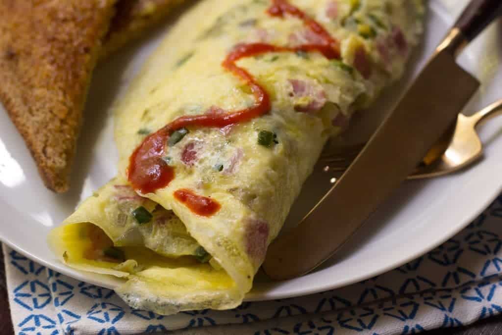 This Denver Omelet is crazy easy to make at home.