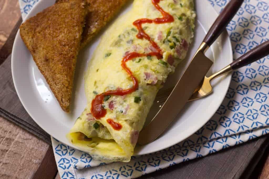 This Denver Omelet is ready in minutes.