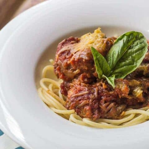 Slow Cooker Eggplant Parmesan