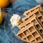 Orange Spice Waffles