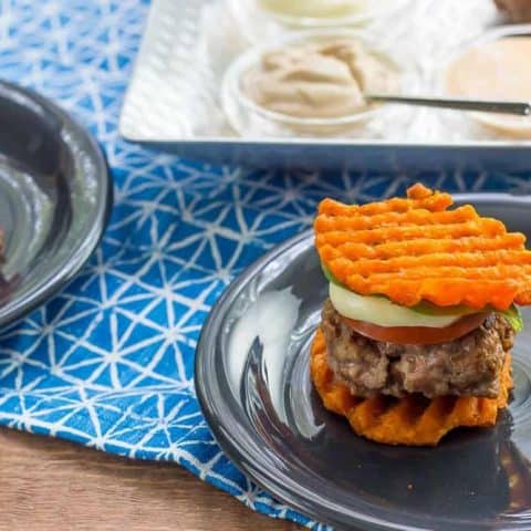 Party Sliders with Waffle Fry Buns