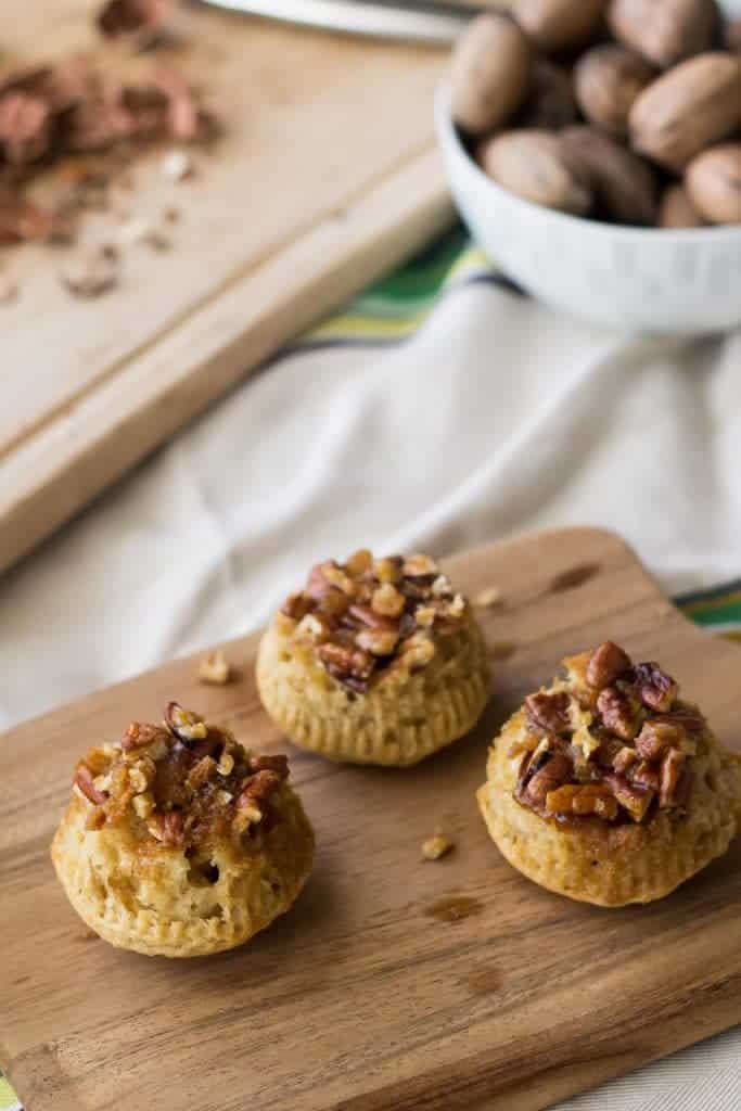 Sticky bun muffins have the nutty caramel flavor you're craving, with less work.