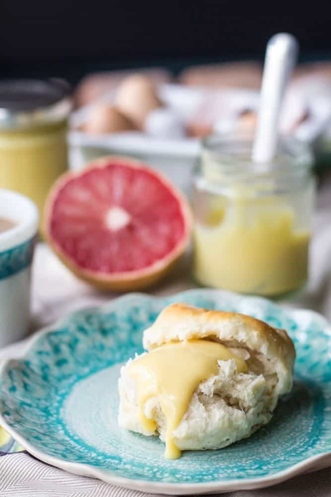 Grapefruit curd is tangy, creamy, and so easy to make at home.