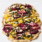 Kale Beet Pizza