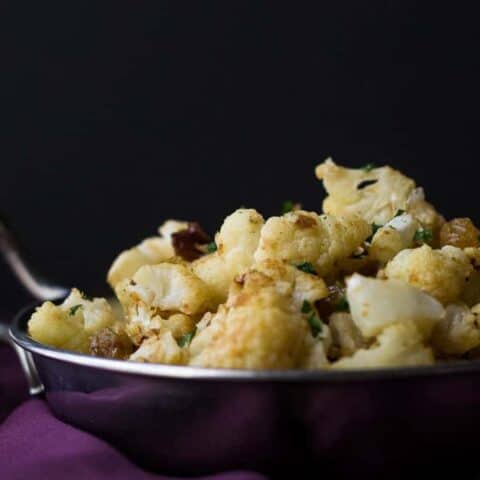Peanut Butter Cauliflower