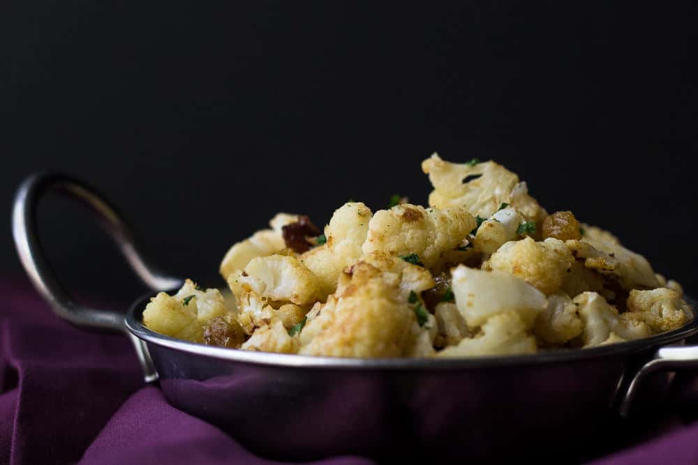 Peanut butter cauliflower is a great way to liven up the simple vegetable.