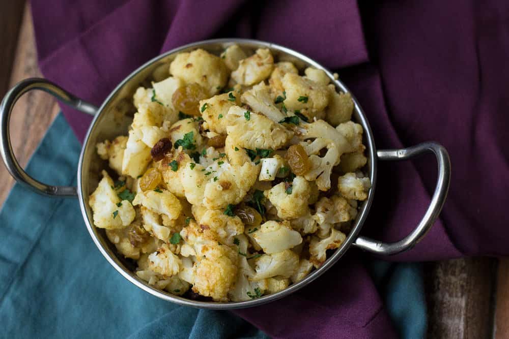 Peanut butter cauliflower is a great side dish.