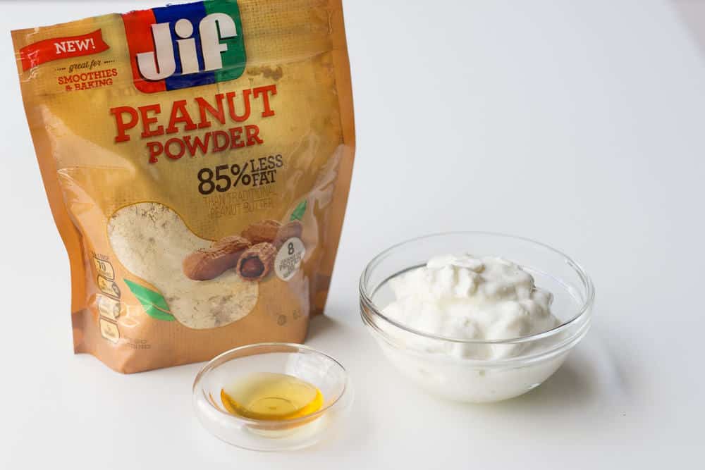 Peanut Butter Fruit Dip - Peanut Powder