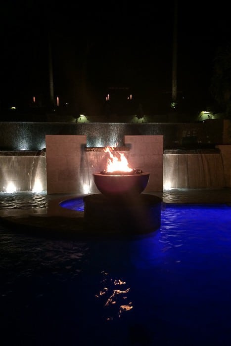 Sandals Fire Pool