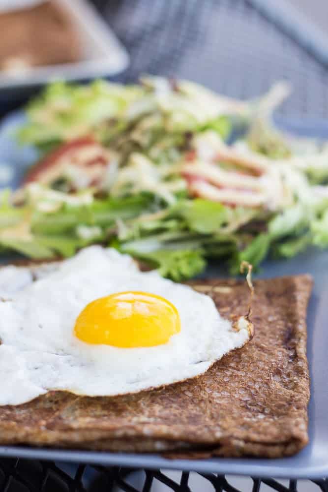 Savory Crepe at Baguette et Chocolat