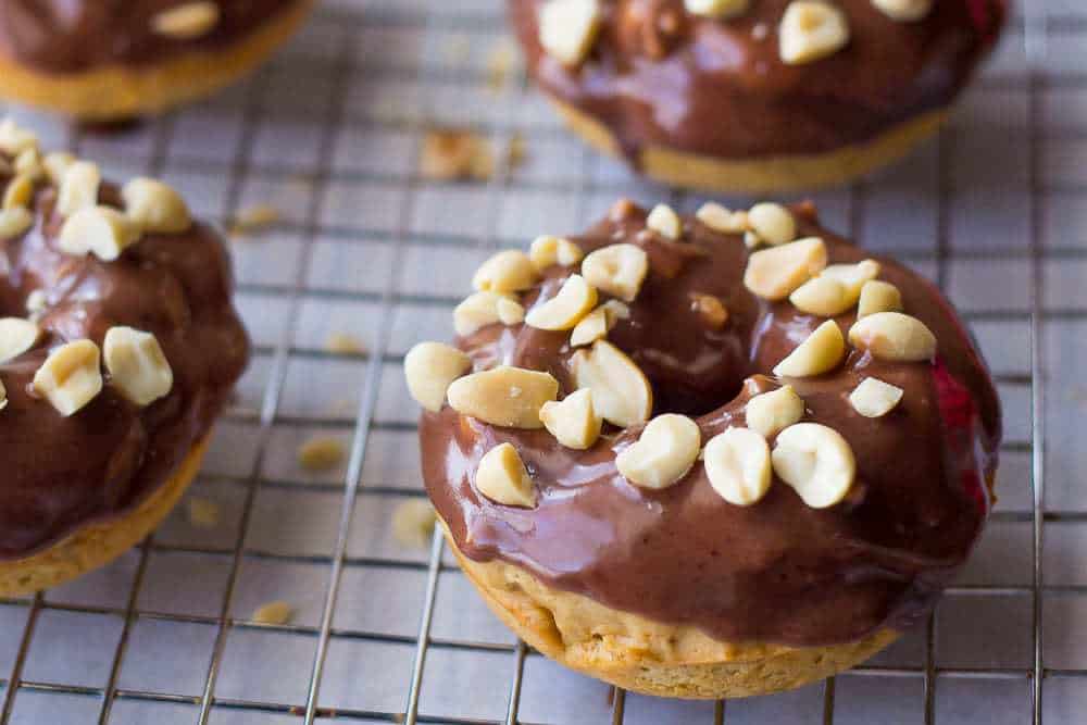 Peanut Butter and Jelly Donuts bring back your favorite sandwich flavor.