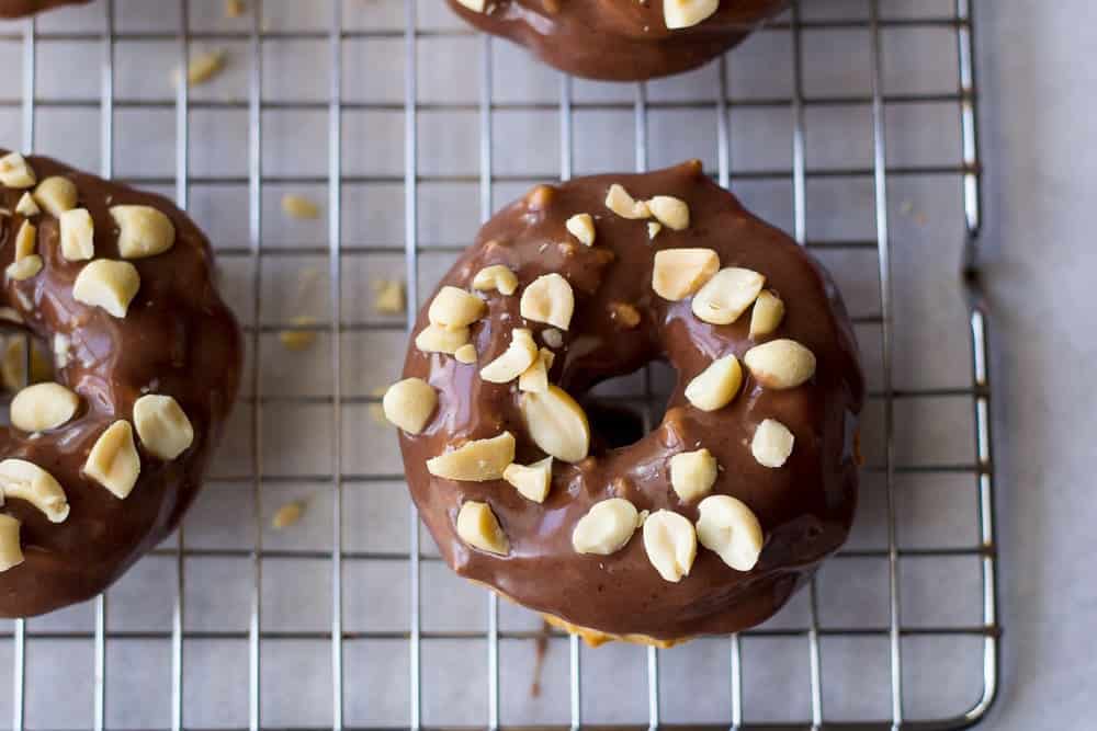 Peanut Butter and Jelly Donuts are a sweet treat to start your morning.