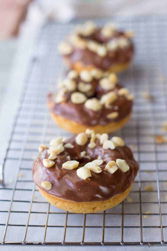 Peanut Butter and Jelly Donuts give breakfast your favorite flavor.