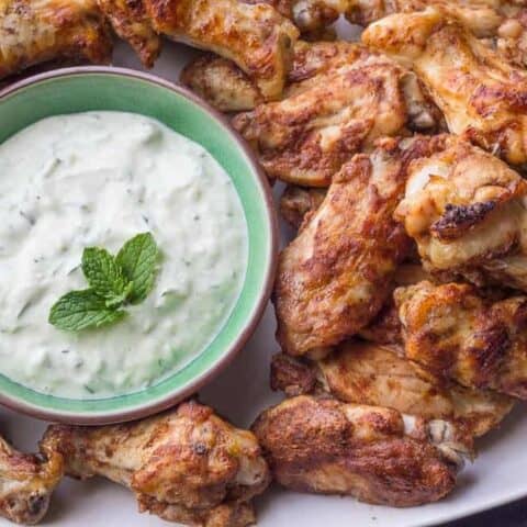 Baked Tandoori Chicken Wings