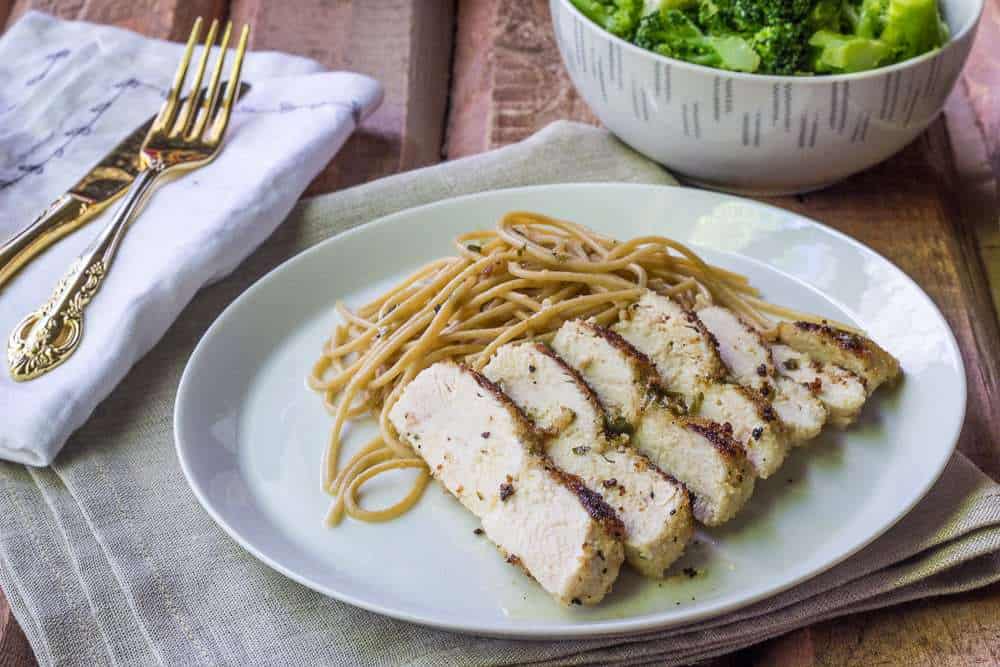 Serve chicken scallopini with your favorite pasta or a simple salad.