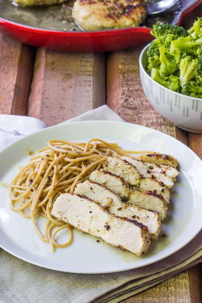 Easy chicken scallopini is a dish you can make any night of the week.
