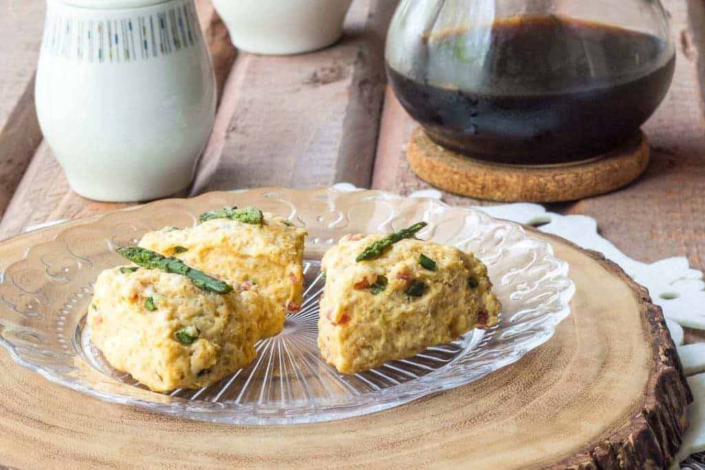 Ham Asparagus Scones are a great item to have for your next brunch.