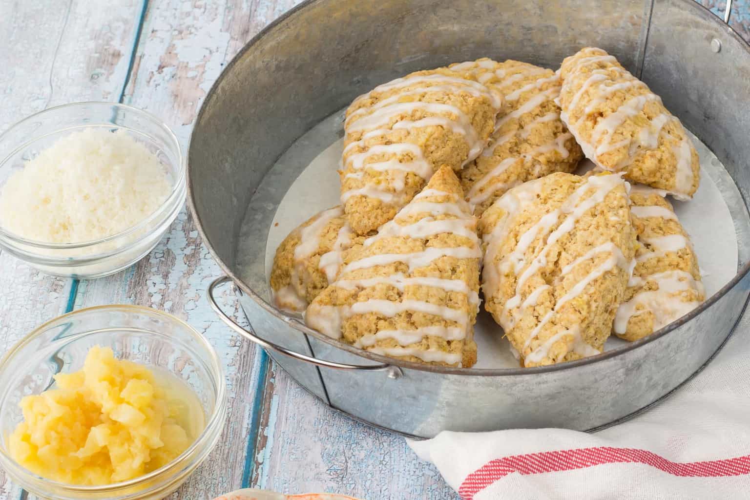 Piña Colada Scones