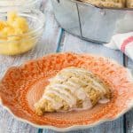 Piña colada scones are a tropical way to enjoy breakfast or snacktime.